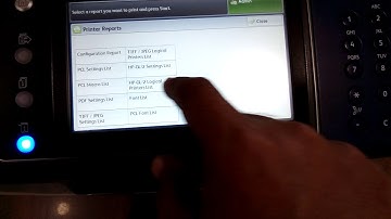 Xerox WC 5330 Network IP Setting