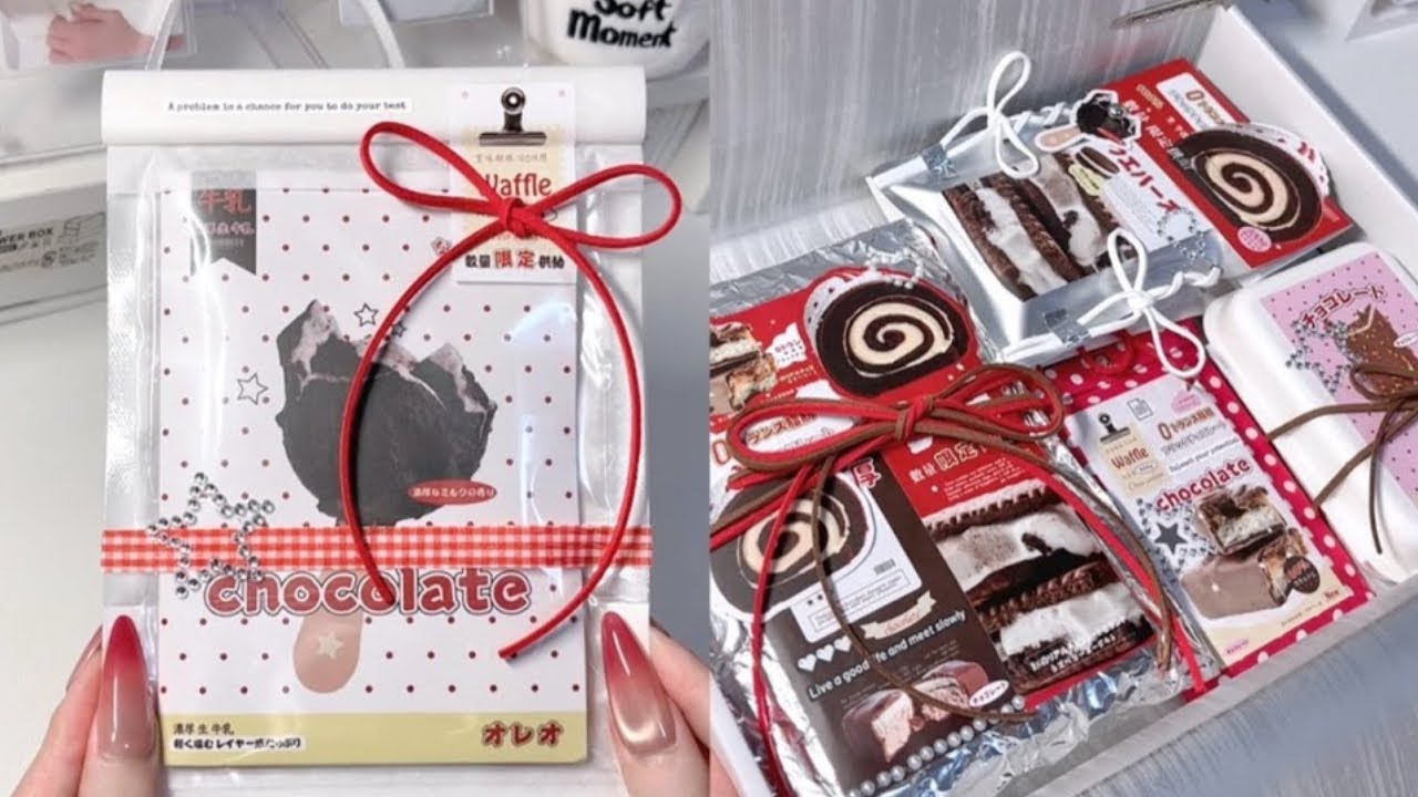 沉浸式打包小卡丨朱古力雪糕主题#xxxifs#开箱#沉浸式