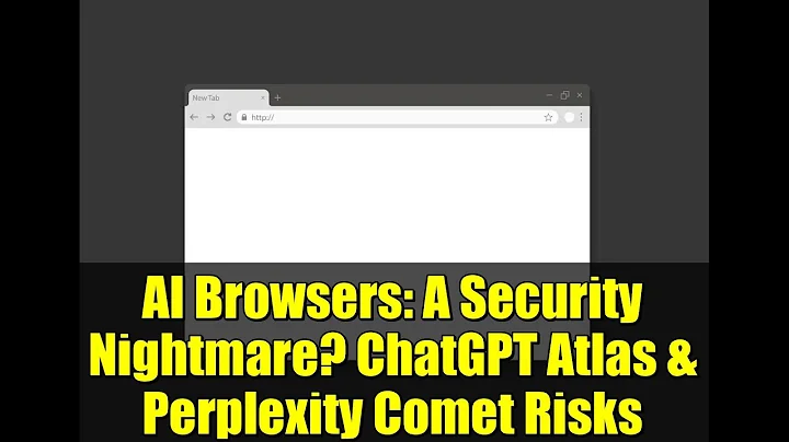 AI Browsers: A Security Nightmare? ChatGPT Atlas & Perplexity Comet Risks
