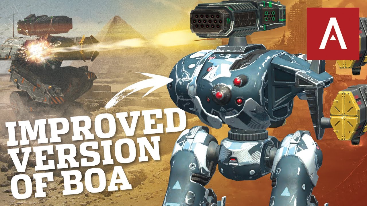 War Robots Cerberus Evolution Of The Boa Wr Max Mk2 Gameplay Youtube