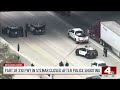 210 Freeway closed for police shooting investigation