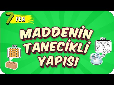 7. Sınıf Fen: Maddenin Tanecikli Yapısı #2022