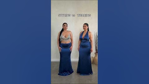 1 Gown, 3 Different styles 💜 #plussize #erifili #curvy #bikini #model #modeling #erifilisfakianakis