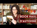 Book haul dautomne  des autrices et de la littrature trangre