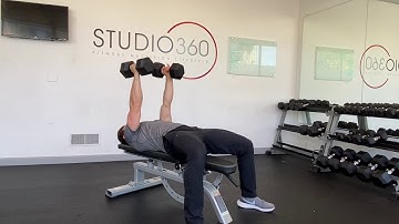 Neutral Grip Alternating DB Bench Press