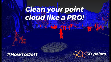 002 #HowToDoIt #How to remove moving objects with Leica Cyclone 3DR.