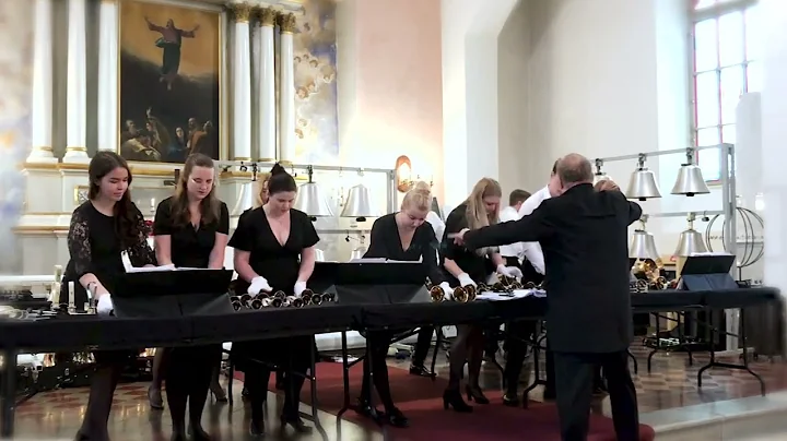 Arsis handbell ensemble playing Flight of the Bumblebee