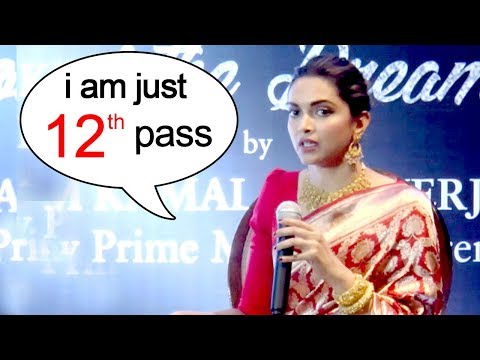 I Am Just 12th Pass - Deepika Padukone's INSPIRING Interview