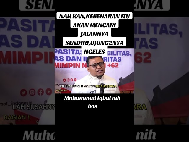 DEBAT PANAS BABEH HAIKAL & M. IQBAL TENTANG  IKHLAS YANG DIUNGKIT2 WAKTU DULU class=