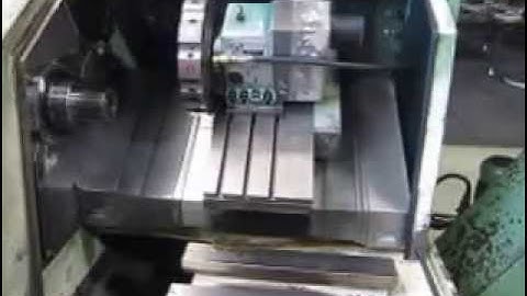 19078 CNC turning lathe with slant bed EBOSA CNC 140