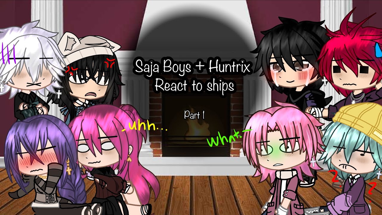 Saja Boys + Huntrix React to SHIPS || K-pop Demon Hunters || 