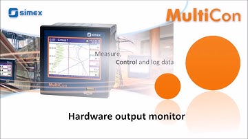 MultiCon CMC Logical channels – Hardware output monitor