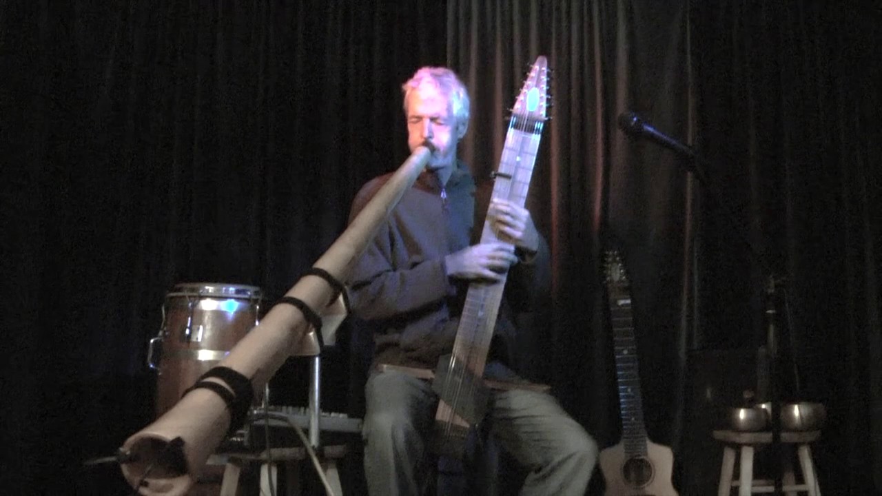 Didgeridoo and Chapman Stick live