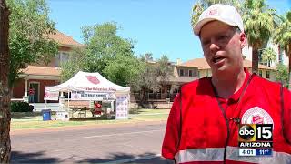 Salvation Army hydration and cooling stations helping thousands across the Valley survive the heat