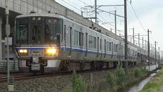 【4K】JR北陸本線　普通列車521系電車