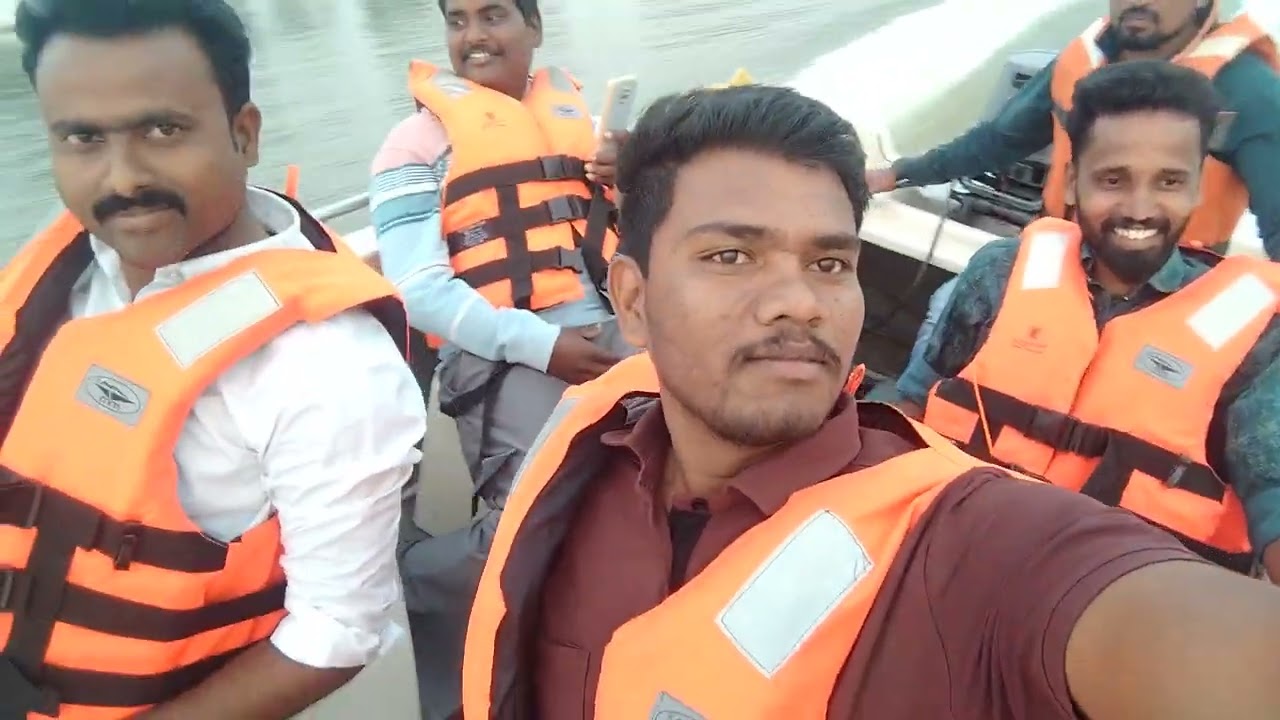 Siddipet komati cheruvu lo boating # boating 
