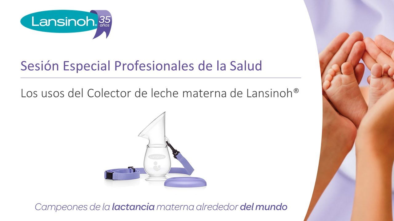 Los usos del colector de leche materna de Lansinoh 