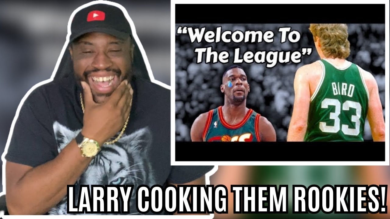 Lebron Fan REACTS To The BEST Larry Bird WELCOME TO THE LEAGUE Story ...