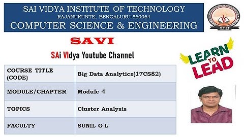 Module-4 Cluster Analysis