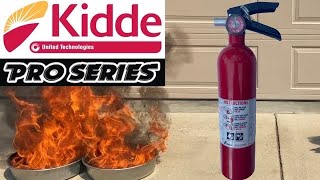 Kidde Pro 2.5lb BC Fire Extinguisher | Review and Test