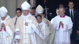 Pope Francis Basilica of the national shrine of the immaculate conception