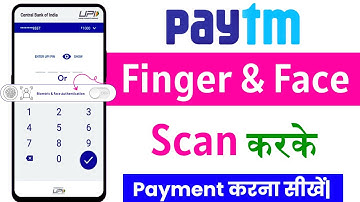 Paytm me fingerprint se payment kaise kare? How to enable fingerprint for upi payment? #upinipin