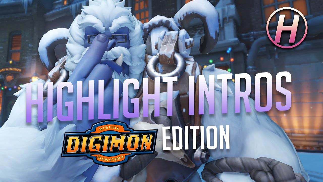 [Overwatch] Highlight Intros...with a twist Vol.2 - Digimon Edition