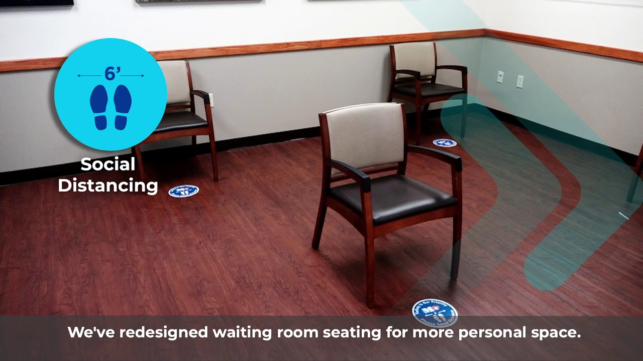 Social Distancing - One of the Extra Safety Precautions at Memorial