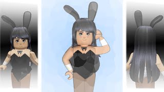 Roblox Outfit How To Make Mai Sakurajima Bunny Outfit Ver Seishun Buta Yarou Wa Bunny Girl Youtube - roblox bunny girl pants