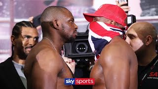 HEATED WEIGH IN! | Dillian Whyte vs Derek Chisora 🥊⚖️