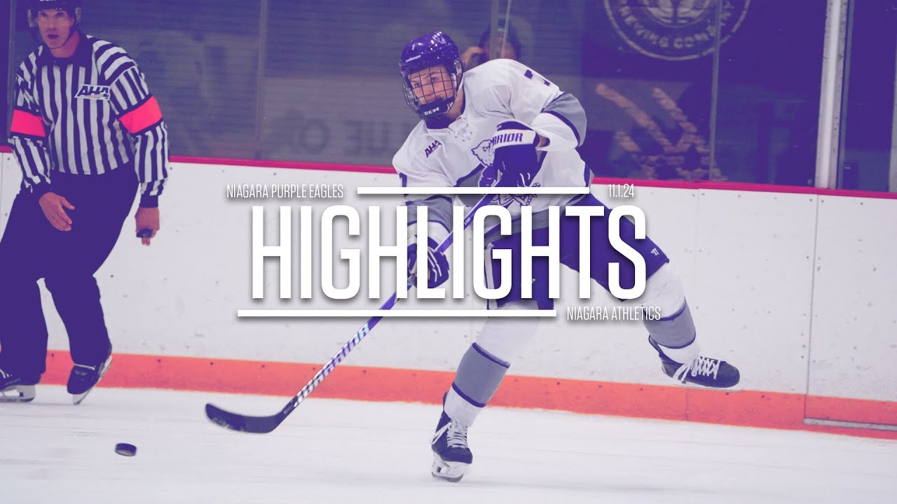 Hockey vs. Mercyhurst Highlights 11.1.24