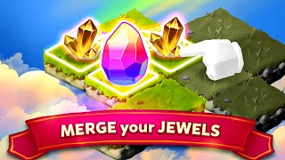 Merge Jewels: Gems Merger Evolution games (Gameplay Android) screenshot 2