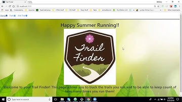 TrailFinder- Rails API  BackEnd with React-Redux Front End
