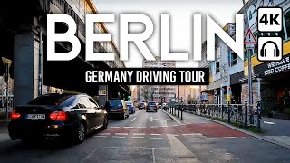 BERLIN, Germany 🇩🇪 4K Driving Tour in Kreuzberg & Tempelhof