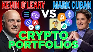 Mark Cuban vs. Kevin O'Leary Crypto Portfolio | Shark Tank Crypto Strategy