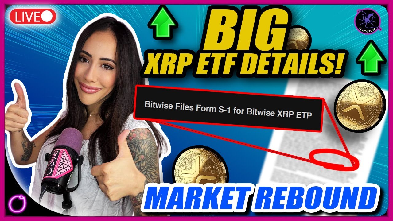 BIG XRP ETF details! Crypto market rebounds!