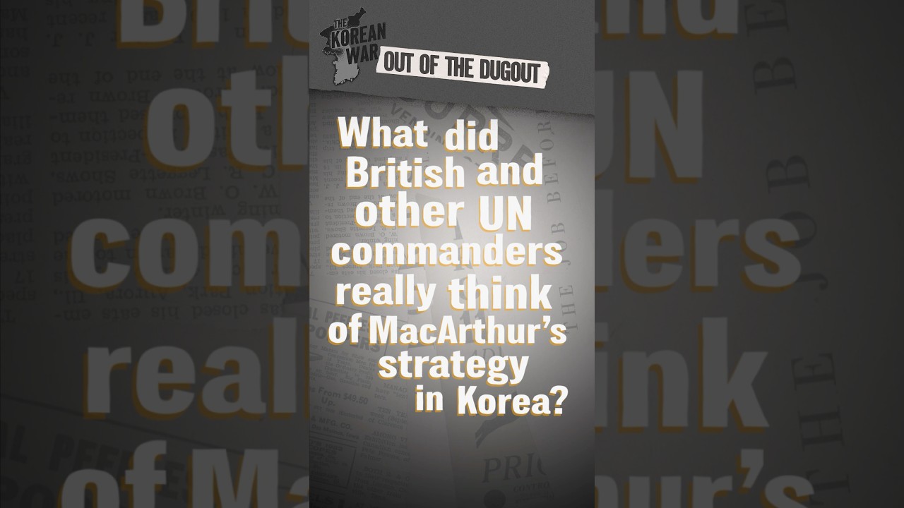 MacArthur: Brilliant or a Madman? What Britain Thought in Korea #OOTD #shorts