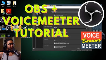 How to screen record in OBS with Voicemeeter.