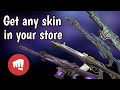 How to get any skin in valorant store