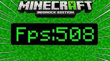 Reaching Maximum FPS In Minecraft Bedrock Edition (Without V-sync )