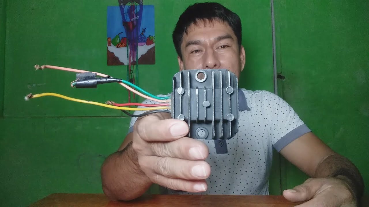 SINTOMAS DEL REGULADOR DE CORRIENTE  DE MOTO FALLANDO