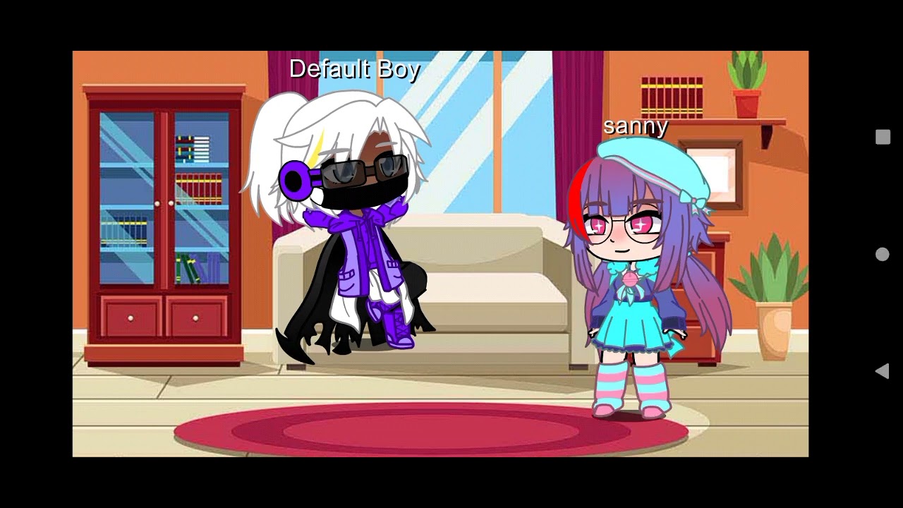 Sunny encontra uma criança na rua 🦋🌑🍂