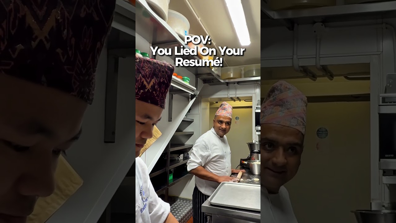 POV: You lied on your resumè!
