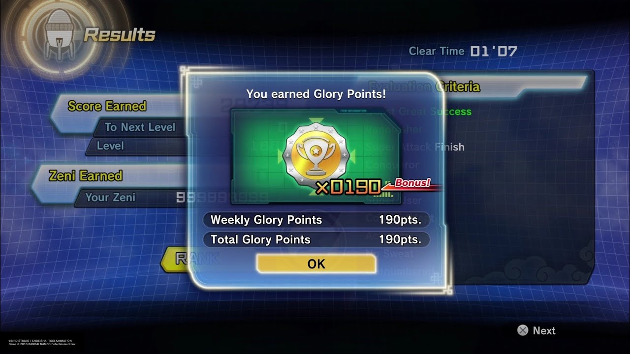 BEST WAY TO GET GLORY POINTS IN WEEK 1 AT THE 5TH FESTIVAL OF UNIVERSES | DRAGON BALL XENOVERSE 2