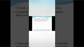 Functions of Microprocessor