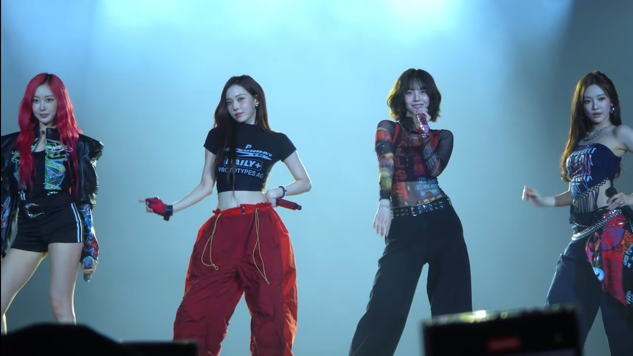 [4k]aespa - spicy  20250425 K-FLOW3 CONCERT IN TAIWAN