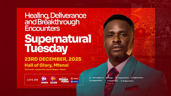 HEALING, DELIVERANCE & BREAKTHROUGH ENCOUNTERS || SUPERNATURAL TUESDAY || 23 - 12 - 2025