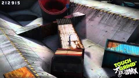 #2 jump the highest point in the second jump - Touchgrind BMX