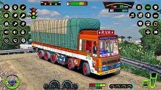Indian Truck Driver Simulator - Ashok Lorry Cargo Truck Driving - Android GamePlay screenshot 5