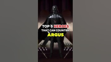 Top 5 Heroes to Counter Argus!  #mobalegends5v5 #moba5v5pippin #moba5v5english #shorts